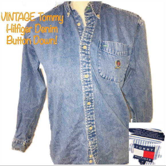 Tommy Hilfiger Other - •HP•VINTAGE LN Tommy Hilfiger Button Down!•